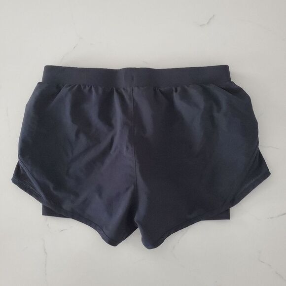Under Armour Women's Shorts Small Black Inner Compression Shorts Running Walking - Picture 2 of 7